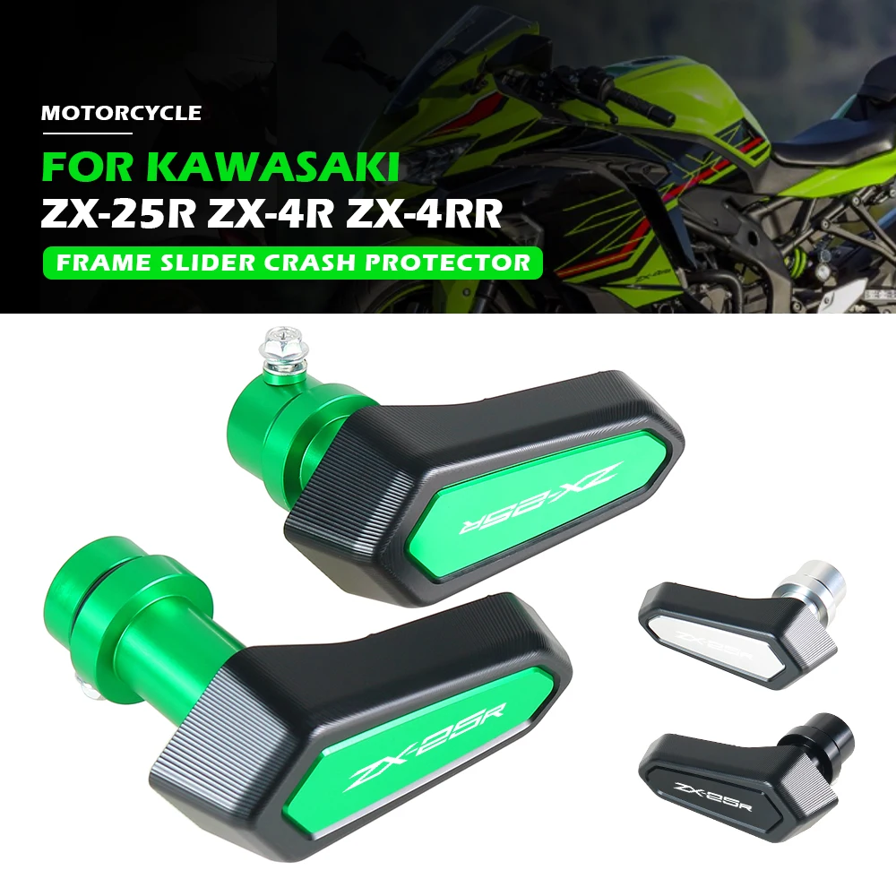 

Motorcycle Bumpers Frame Slider For KAWASAKI ZX4R ZX4RR ZX25R NINJA Hayabusa Crash Protector Crash Bar Engine Guard Rail