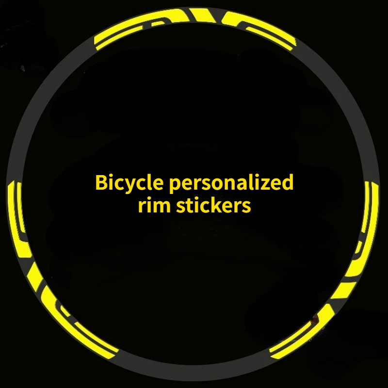 1Set Width 20mm MTB Rim Stickers Cycling Reflective Sticker Road Bike Wheelset Decals 20\