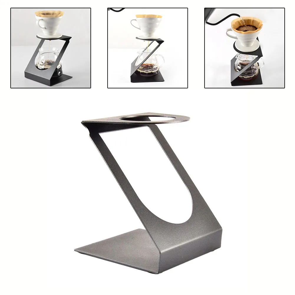 

Pour Over Dripper Stand Hand Brewed Coffee Stand Filter Holder Dripper Bracket Coffee Pour Stand Coffeeware Espresso Makers Part