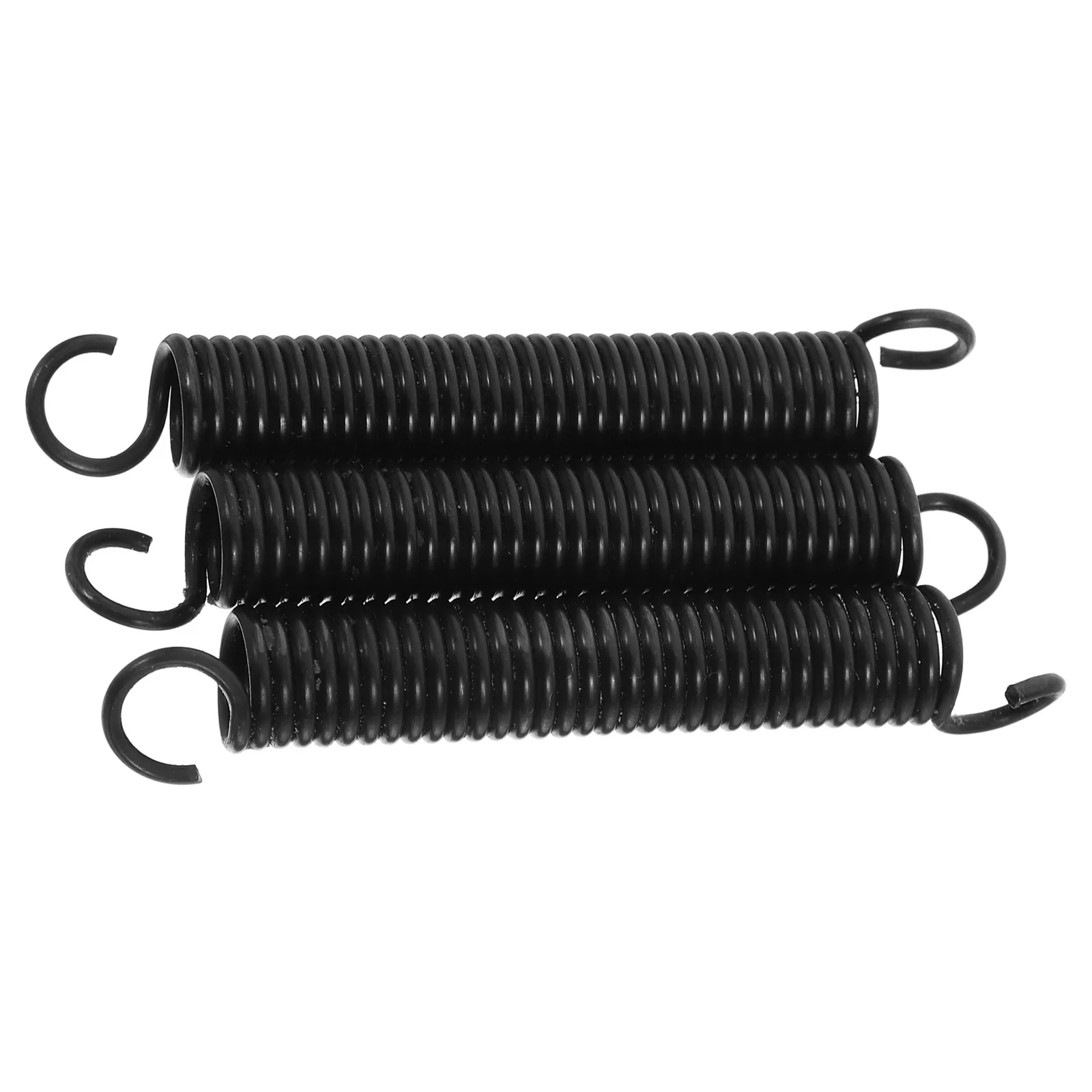 

3pcs Stainless Steel Spring Hooks Tension Springs Replacement Crafting Small Ends Non Slip Grip Hardware Accessories