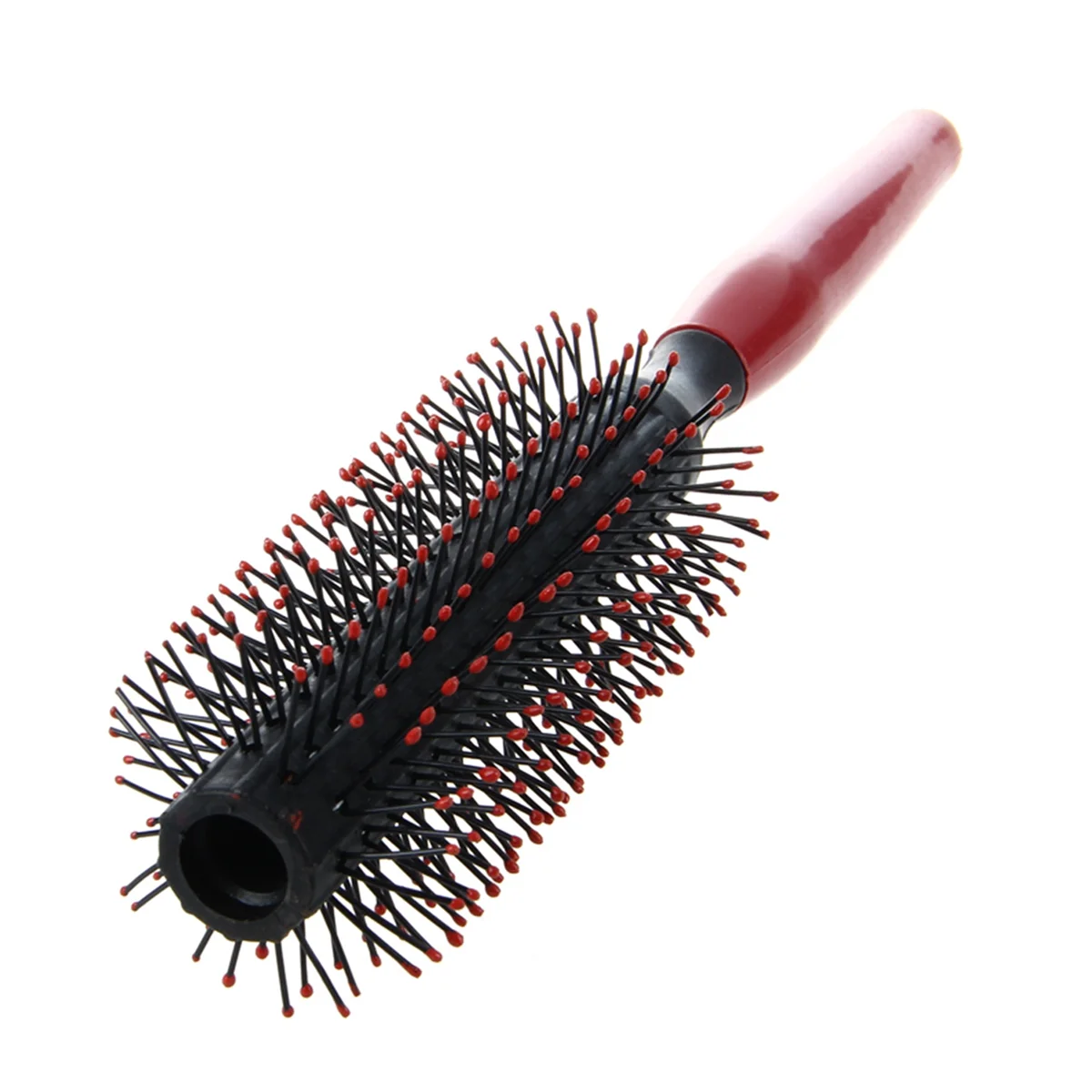 A71P 3X Professional Wavy Curly Hair Brush Comb Hair Care Pin Cushion Roll Round Comb