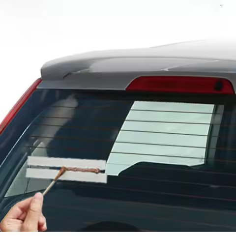 Car Rear Window Defogger Repair Kit DIY Quick Repair Scratched Broken Defroster Fix Heater Glass Lines Defroster Grid