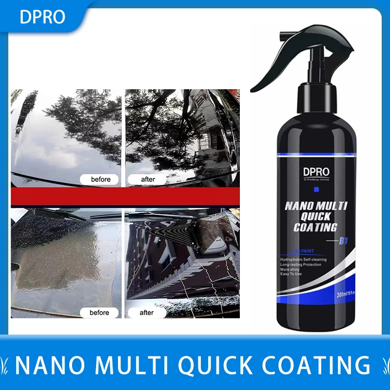 

Nano Ceramic Car Coating Polish Nanos Hydrophobic Layer Coatings Scratch Remover Car Paint Quick Waterless Care Coating Agent