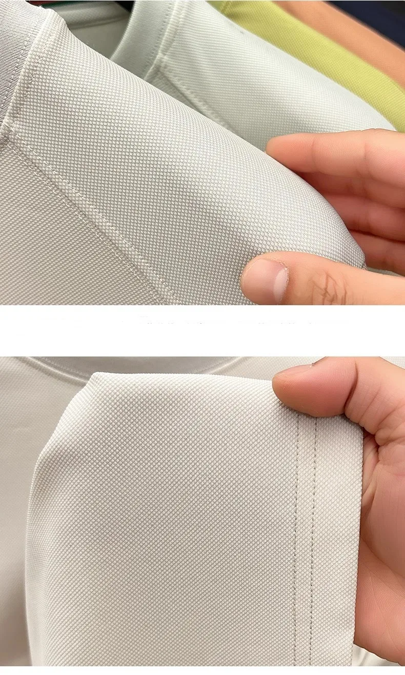 Luxus Marke Kurzarm T-Shirt Männer Designer Mode Buchstaben embossed neue runde Kragen Komfort atmungsaktive Freizeit Sommer Tops – Detail 25