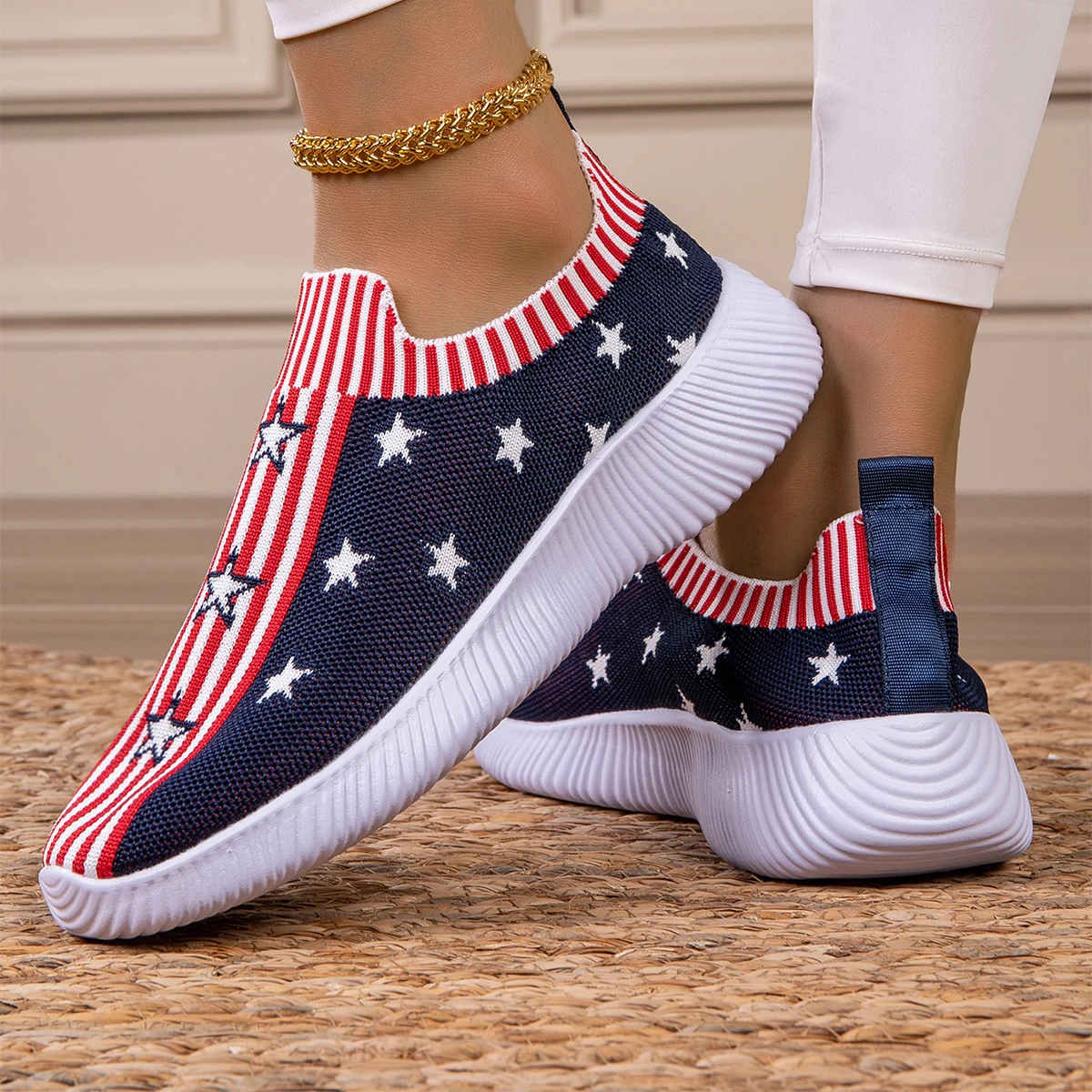 YRZL Women's Sneakers 2024 New Fashion Breathable Walking Sneakers Women Mesh Fabric Lace Up Shoes Women Female Footwear