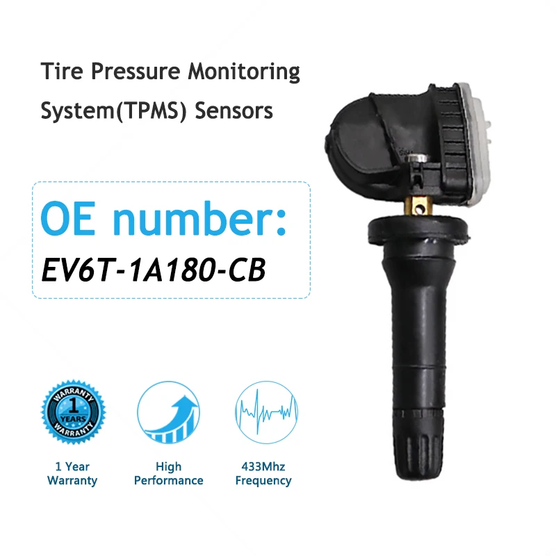 4PCS Tire Pressure Sensor 433MH For Ford B-MAX Ecosport Escape F-150 Fiesta VI Tourneo EV6T-1A180-CB EV6T-1A180-CC EV6T-1A180-CD