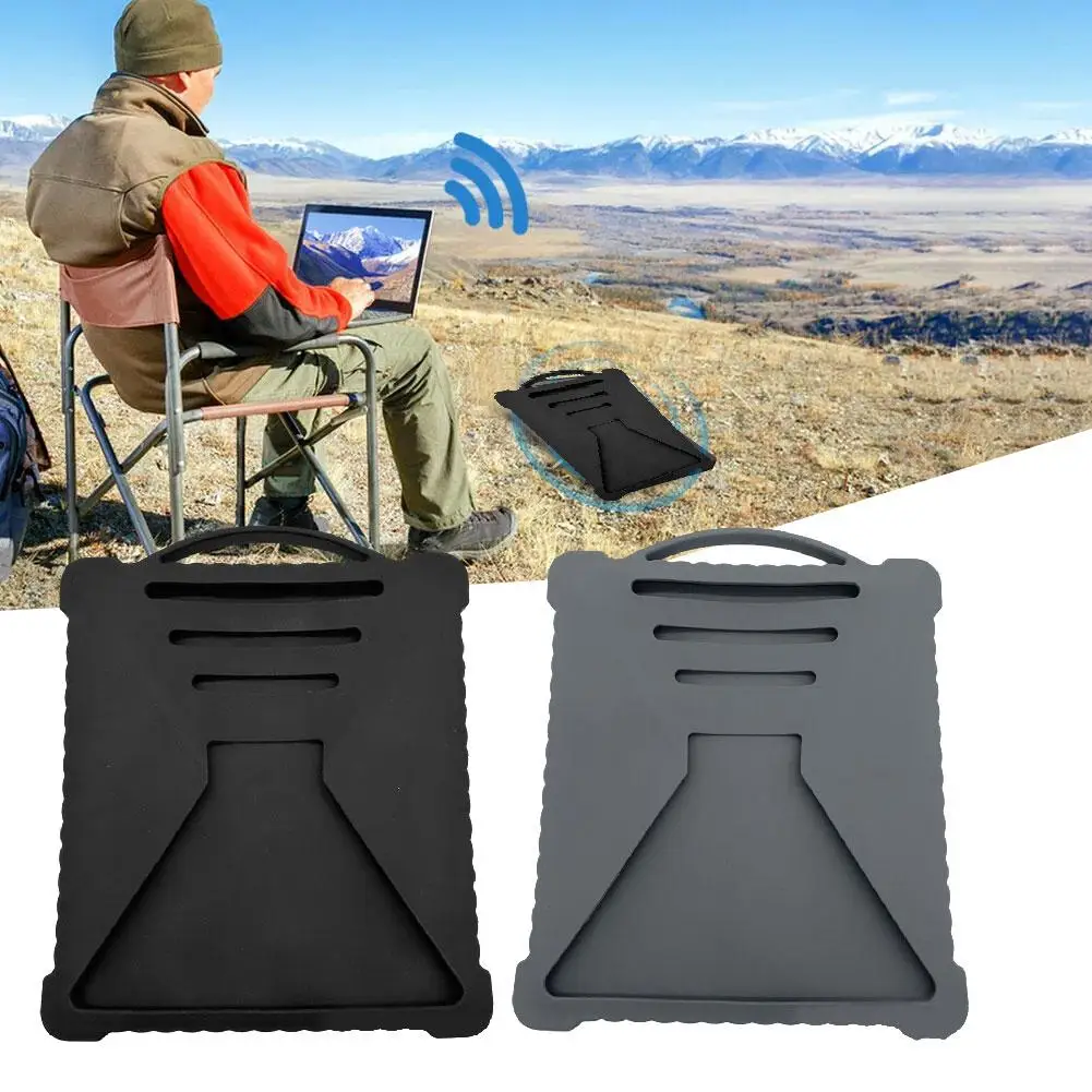 For Starlink Mini Silicone Protective Cover Anti-fall Anti-slip Full Cover Case Outdoor Waterproof Shell For Starlink Mini