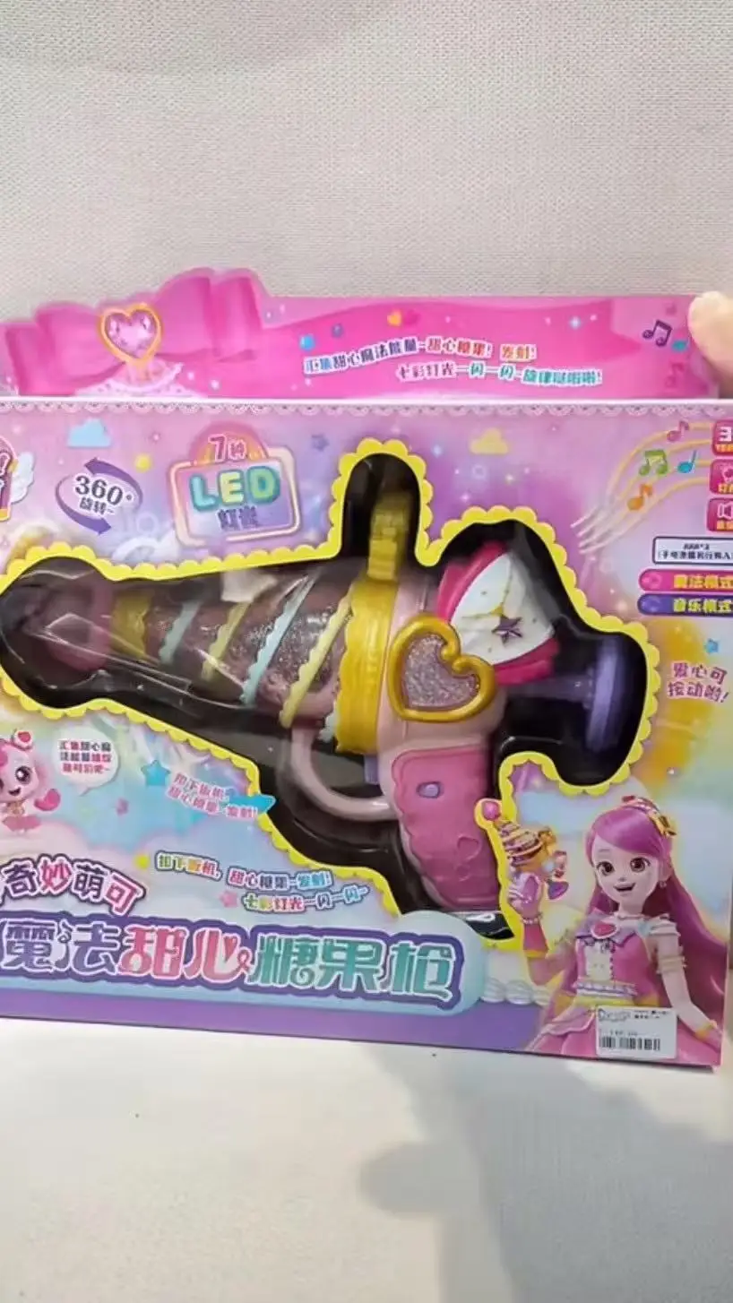 Catch Teenieping-figuras de Anime Kawaii, corazón mágico, gira la varita mágica, juguete para niña, regalos de cumpleaños de princesa de hadas