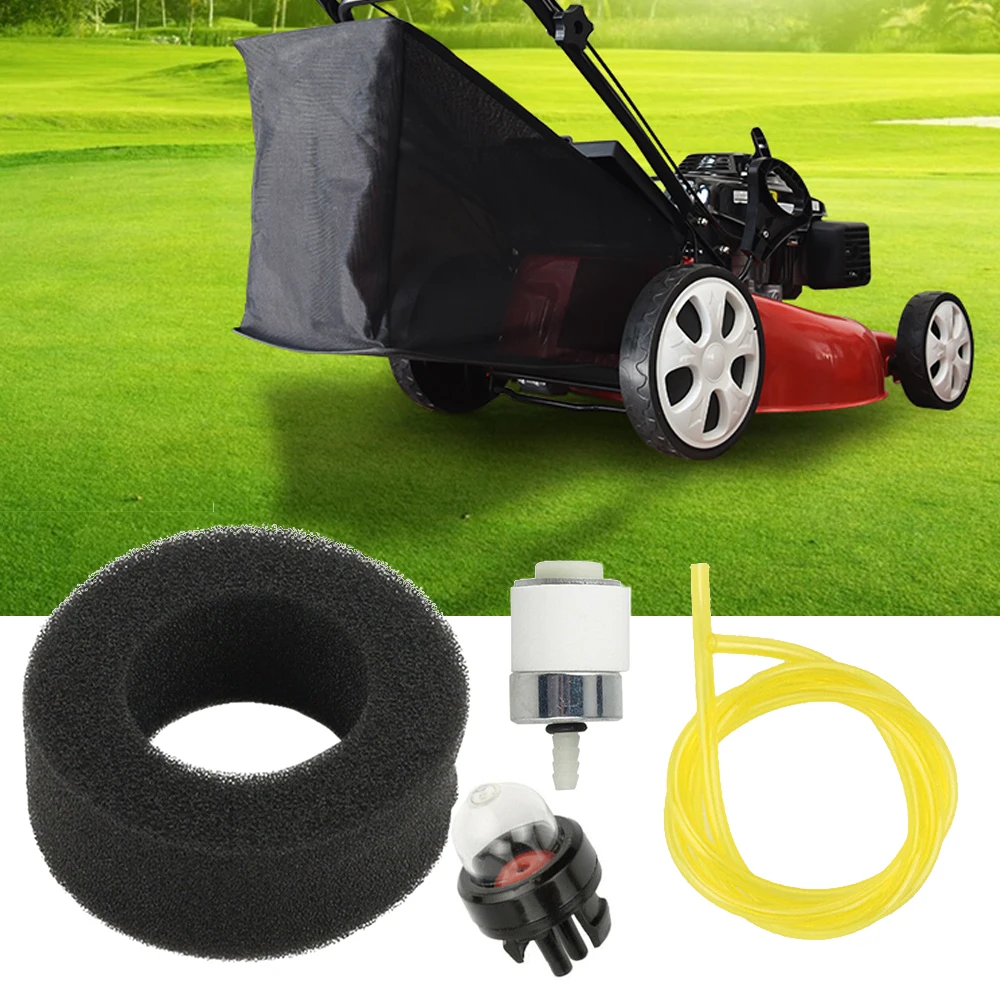 

1 Set Primer Bulb Air Filter Fuel Line Fits Ryobi 410r 280r 700r 704r 705r 720r 725r Garden Cleaning Tools Lawn Mowers Parts