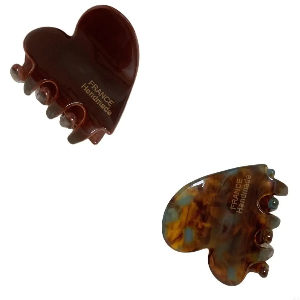 

Hair Clip for Women Large Clip Barrettes Delicate Heart Stylish Hair Claw Clip Y166