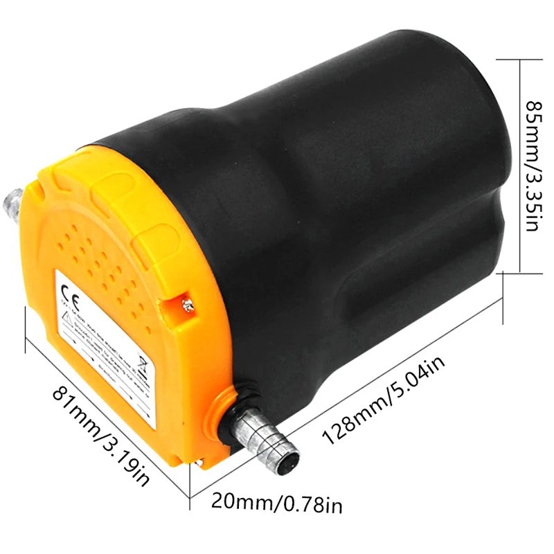 مضخة زيت السيارة مضخة زيت محرك السيارة 12 فولت الكهربائية الديزل السائل حوض النازع كسح نقل الوقود شفط قارب دراجة نارية الكهربائية