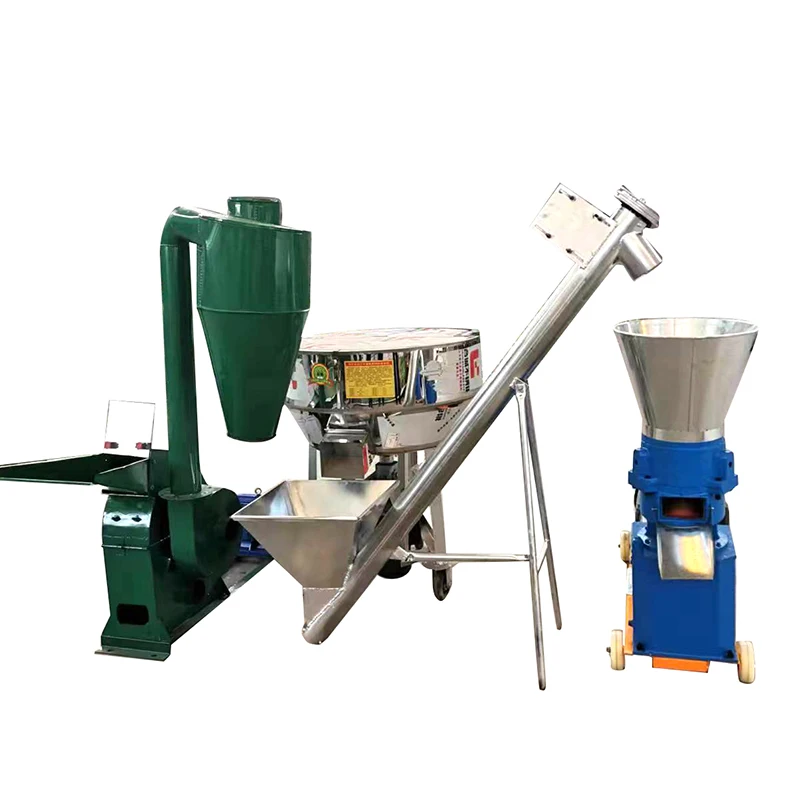 مزرعة الماشية تغذية الدواجن خط إنتاج الحبيبات آلات تغذية آلة آلة قطع القشر للحيوانات #1