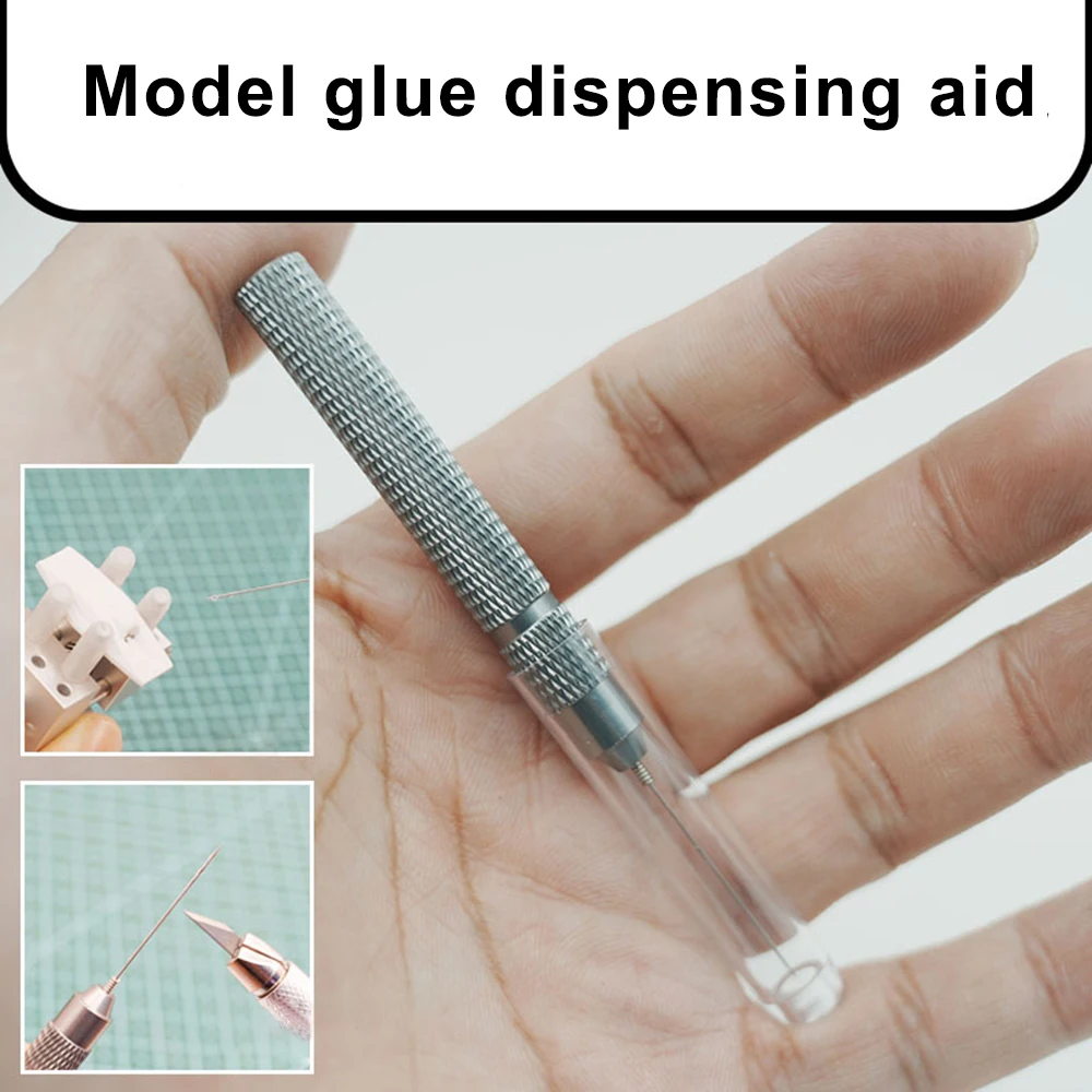 Glue Dispensing Stick Needle Model Building Tools for DIY Crafts Hobby 0.25/0.4mm Needle Available Model Building Assembly Tool