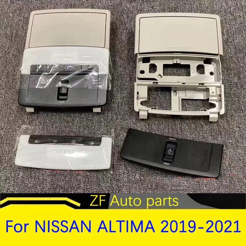 For NISSAN ALTIMA 2019 2020 2021 2022 2023 Indoor Front Row Ceiling Light Reading  Light Dome Light Glasses Case