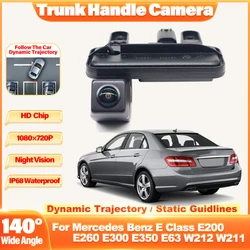 Trunk Handle Camera Full HD CCD High quality For Mercedes Benz E Class E200 E260 E300 E350 E63 W212 W211 Rear View Reversing