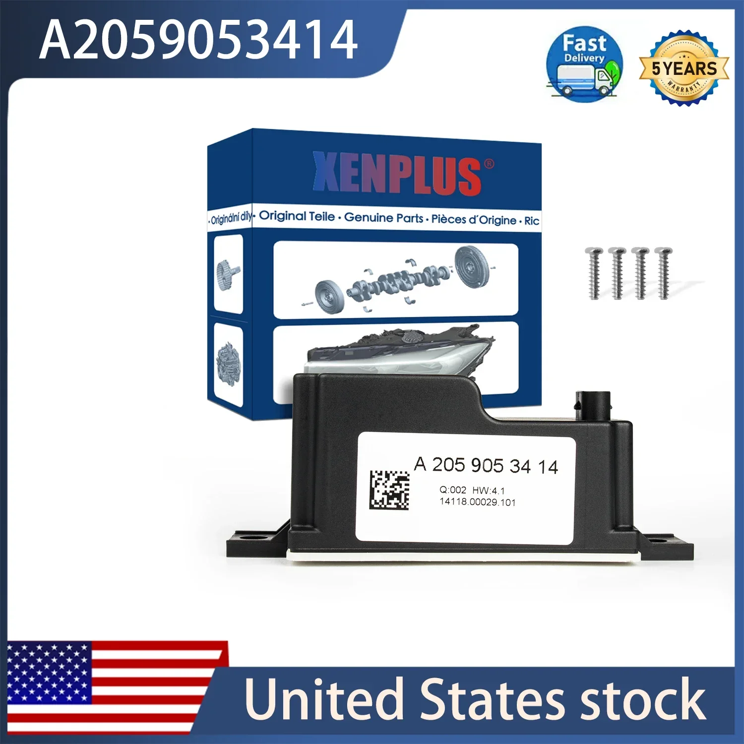 Xenplus A2054400073 A2059053414 A2059052809 Ballast Voltage Transformer Converter for Mercedes-Benz C E S-Class W205 W213 W222