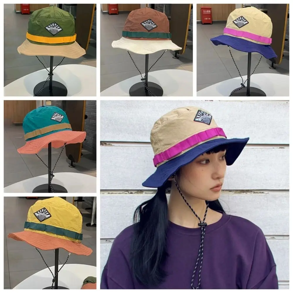 Sun Protection Western Cowboy Hat Big Brim Bucket Hat Hiking Fisherman Hat Sun Hat Sunscreen Sun Protection Bucket Cap Hiking