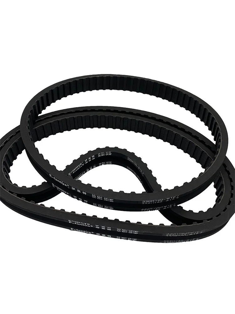 

2 PCS 330H Hard Wire Rubber Drive Washing Machine Treadmill Motor Synchronous Belt Parts Fitness Dryer Closed Loop Timing Belt