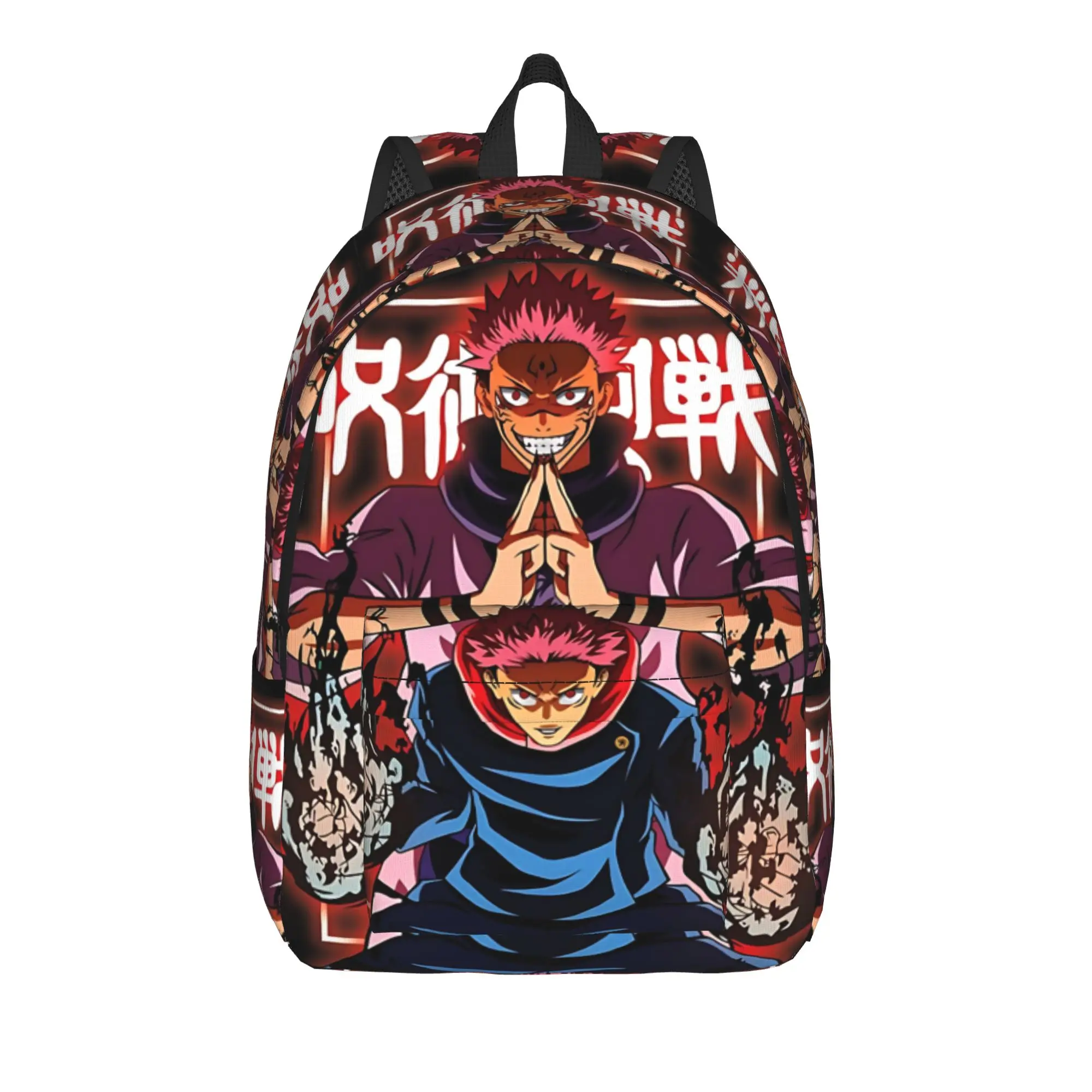 Fashion Jujutsu Kaisen Backpack funko Mochilas Daily Travel Retro Washable Rucksack