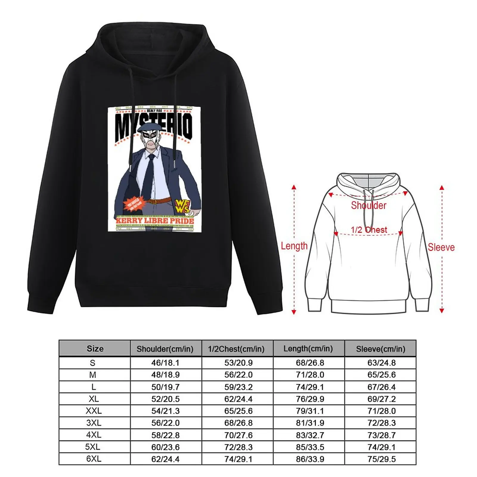 Healy Rae Mysterio Pullover Hoodie men's clothes men's sweat-shirt set designer hoodies