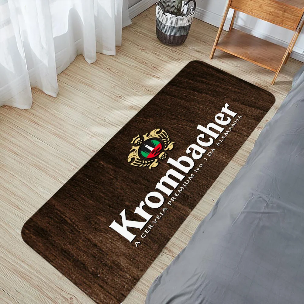 Krombacher Outdoor House Entrance Mat Home Garden Room Mats Rugs Design Carpet for Kitchen Floor Rug Foot Bath Door Doormat Bed