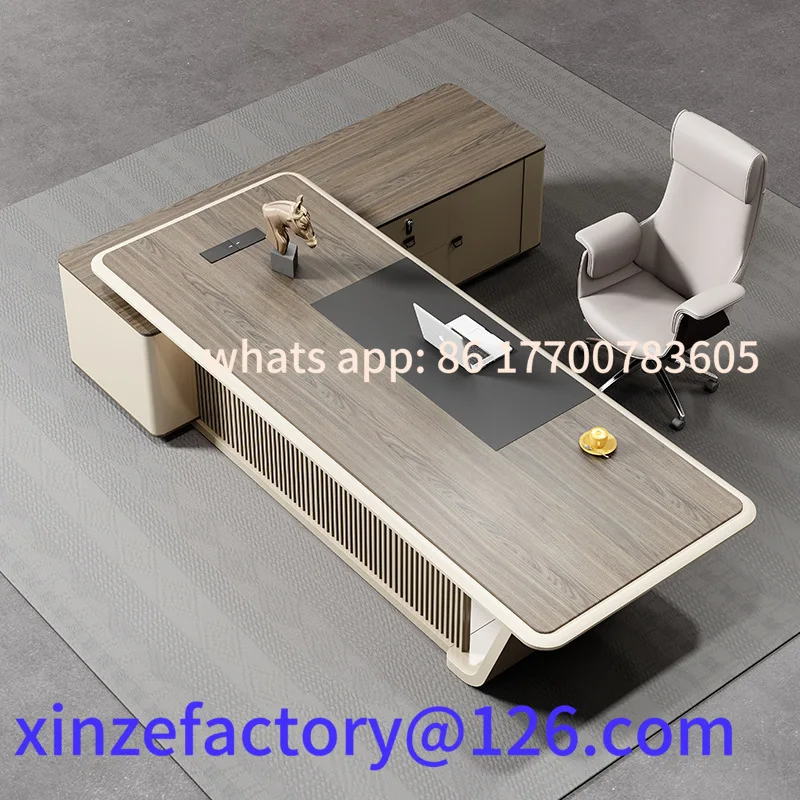 

Customizable Benutzer definierte Luxus Hochwertige moderne Design Schreibtisch Boss Tisch Home Office