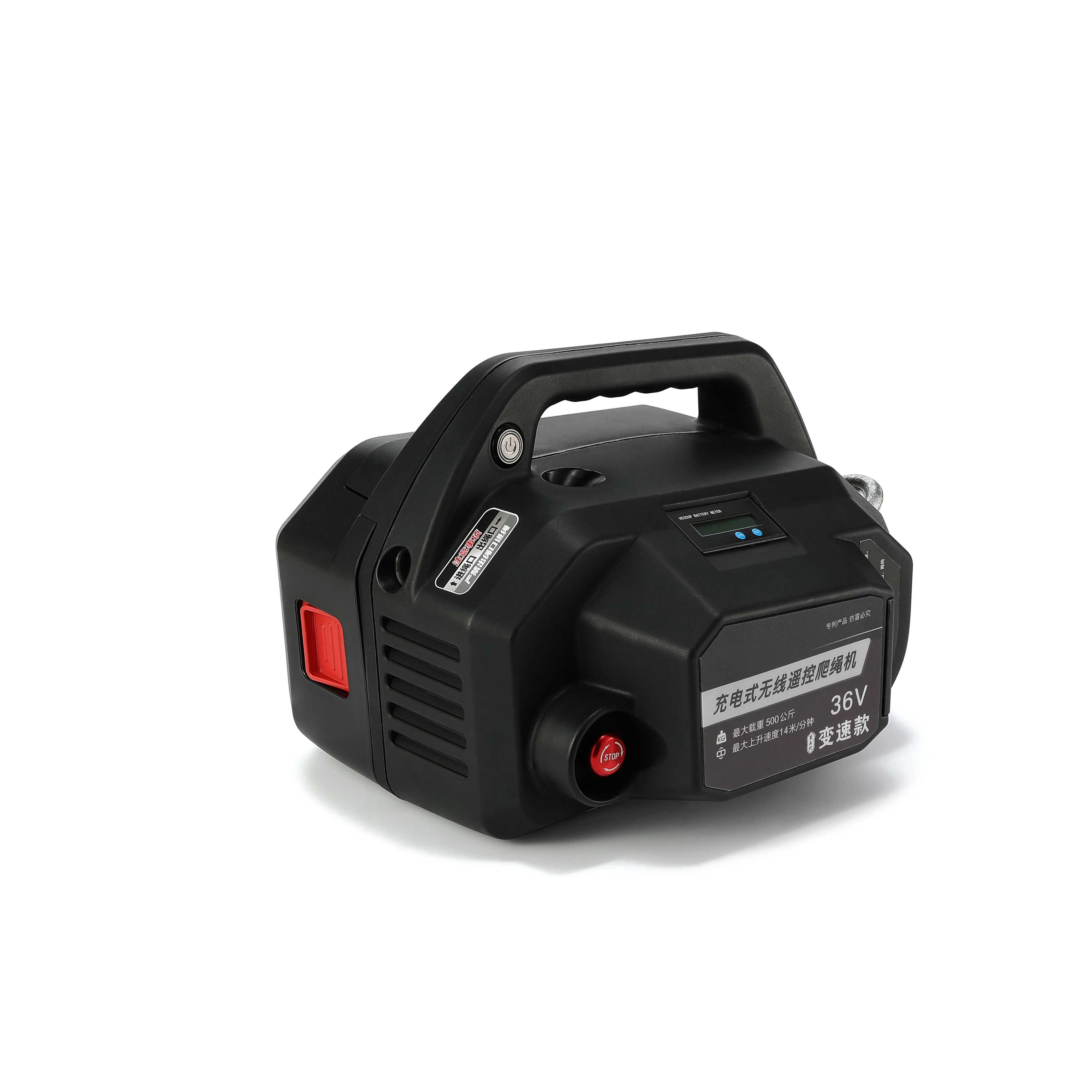 

Перезаряжаемая веревочная машина 400 кг, электрический подъемник, портативный пульт дистанционного управления, небольшой кран для кондиционирования воздуха