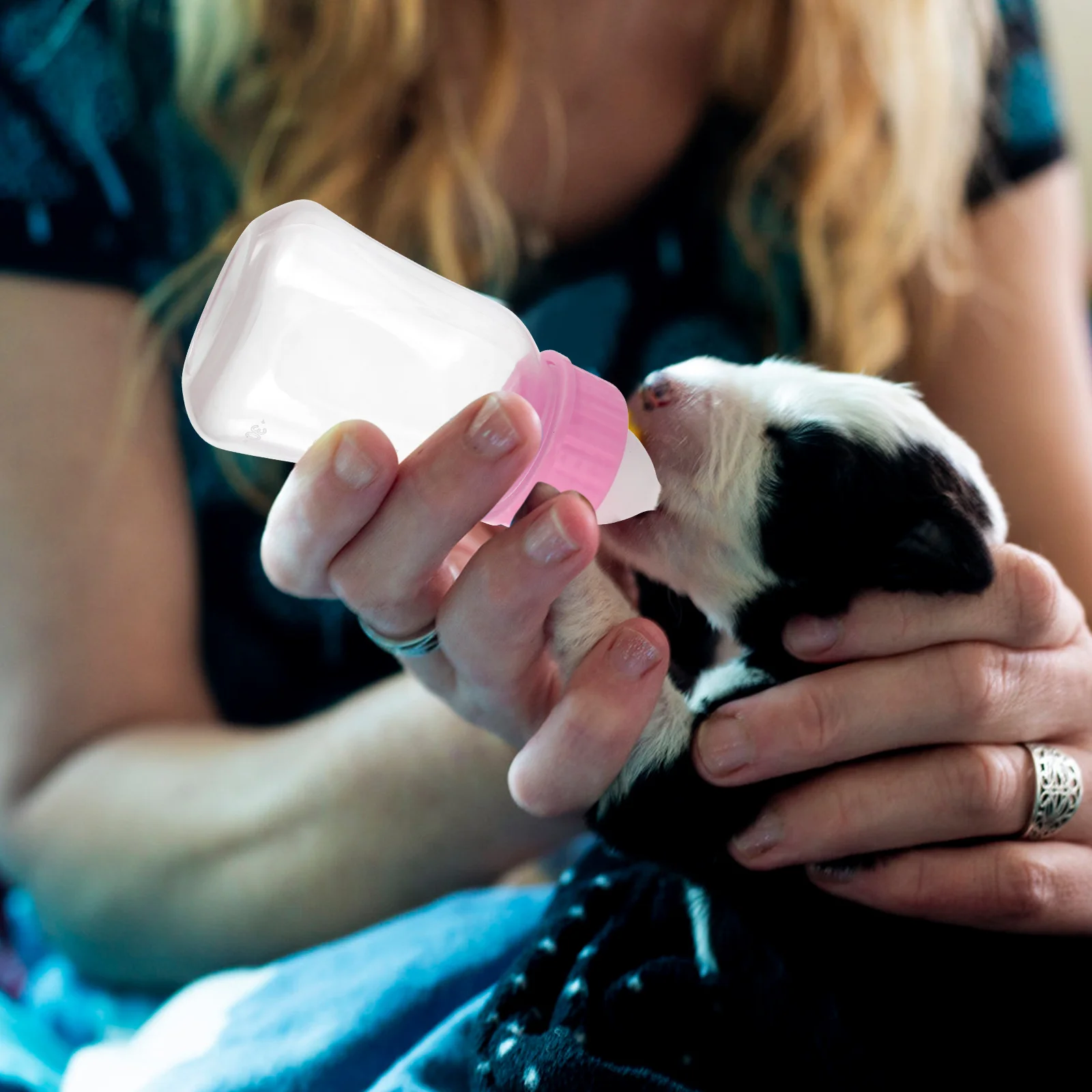 

120Ml Cat Milk Bottle Feeder Bite Resistant Nursing Bottles For Pet Puppy Kitten Animal Feeding Kit Pet Nurser Bottles