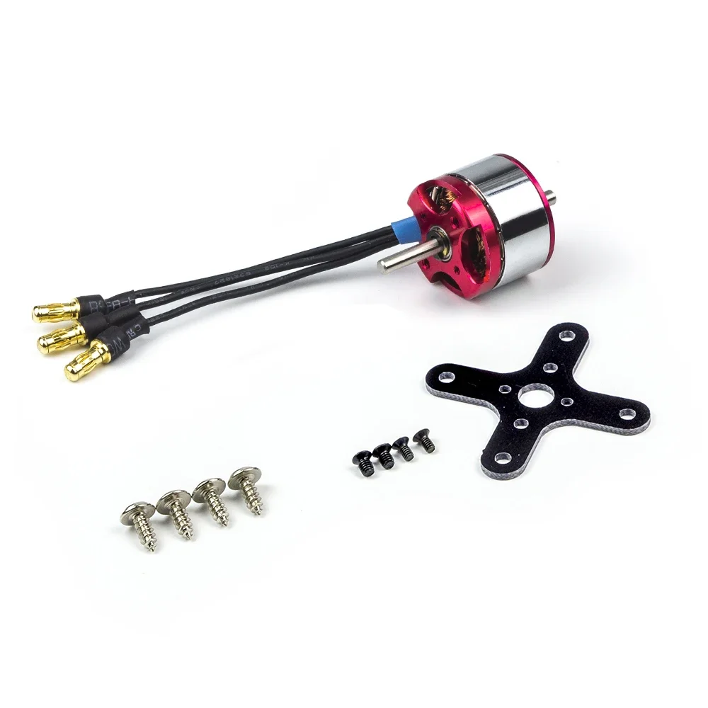 1pc C20 1908 2050KV 1550KV 3.0mm Shaft Brushless Outrunner Motor Brushless Motor for RC Aircraft Plane Airplane Multi-copter