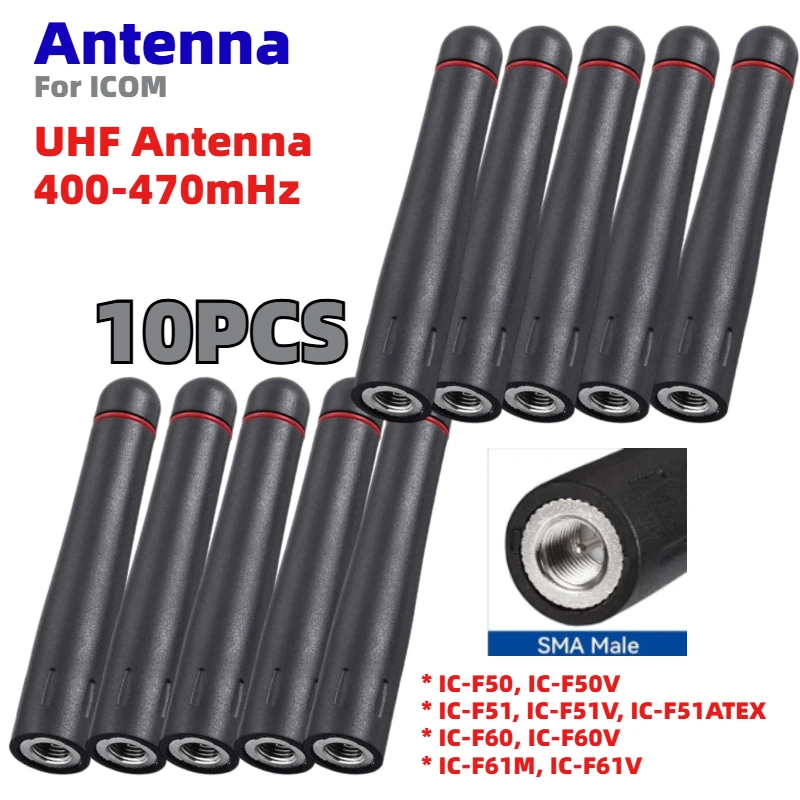 10PCS Uhf 400-470Mh…