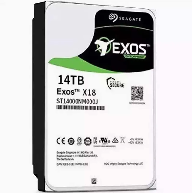 For New Seagate Exos X18 ST14000NM000J 14TB SATA 6Gb/s 256 MB 7200 rpm HardDrive HDD