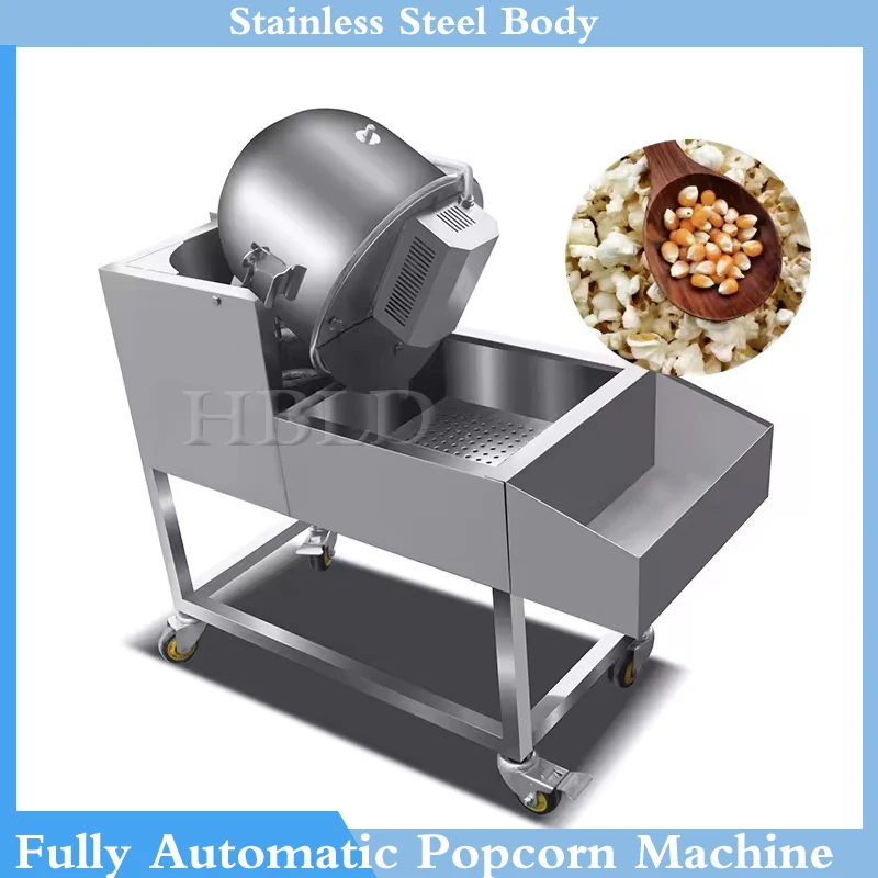 High Power And Efficient Popcorn Machine Industrial Machinery Popcorn Making Machine