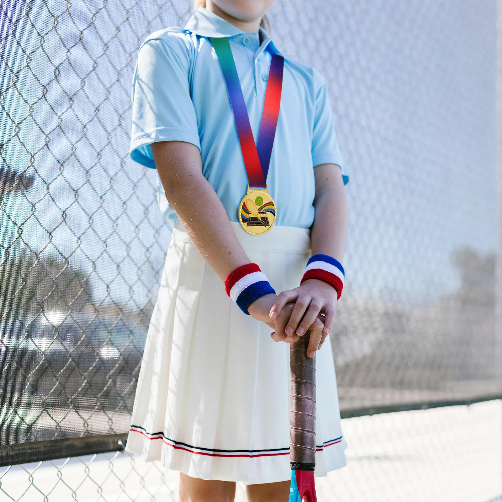 

Tennis Medal First Place Winner Award Sports Competition Cheer Medals Party Favors Zinc Alloy Kids Reward Trophy For Tournament