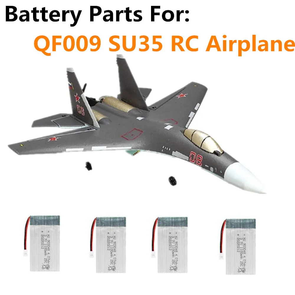 QF009  Airplane Battery SU35 Battery 3.7v 1100mAh For  QF009 SU35 RC Airplane