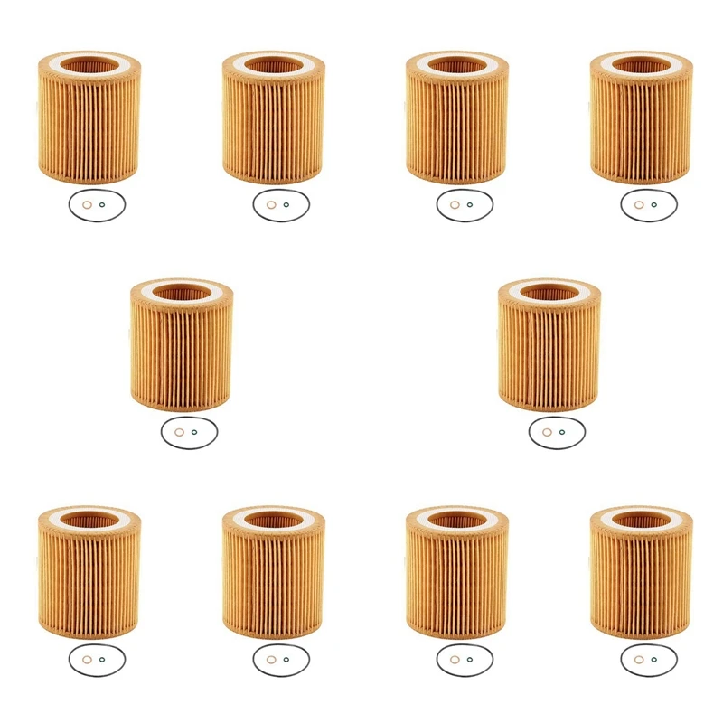 

10X 11-42-7-953-129 Engine Oil Filter For-BMW F22 F23 F30 F34 228I 320I 328I 428I 428I 528I X1 X3 Z4 11427953129