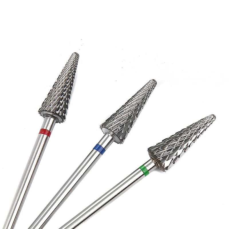 Neuer professioneller Hartmetall-Wolfram-Nagelbohrer 3/32" Fräser für elektrische Maniküre-Rotationsfräser-Zubehör