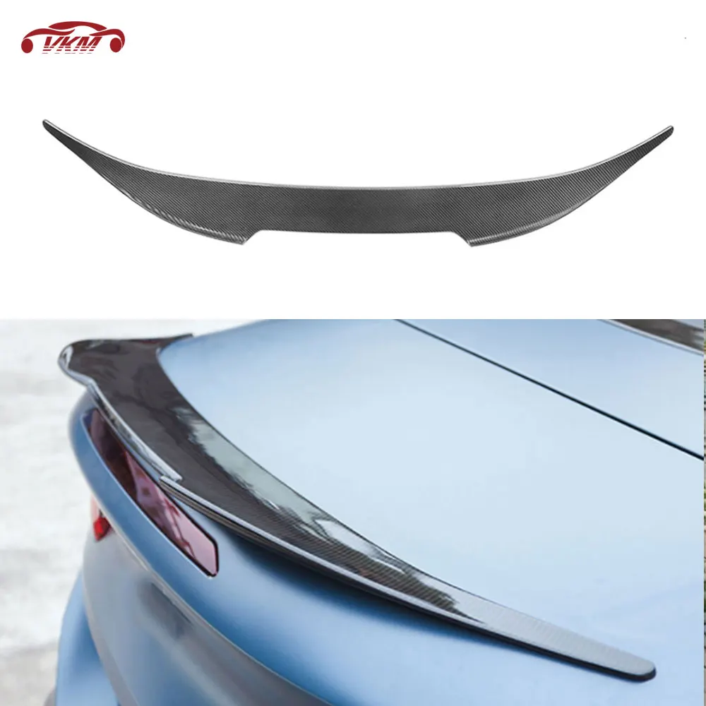 

Dry Carbon Fiber Rear Trunk Lip Spoiler FRP unpainted Lip Wing For BMW 8 Series G14 F91 M8 Cabriolet 2 Door 2020 UP Add-on Style