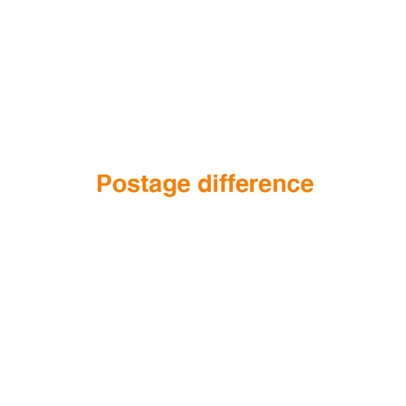 

Make up the postage difference