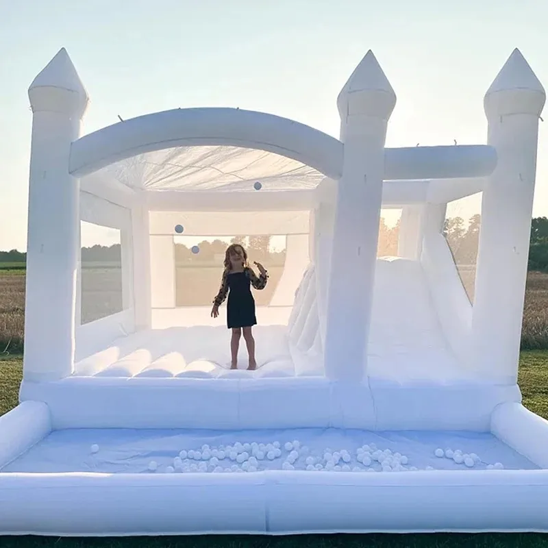 

4,5 м надувные игры и горки, замки для прыжков для детей, прыгающий дом, надувной замок, детские вечеринки по случаю дня рождения, на открытом воздухе