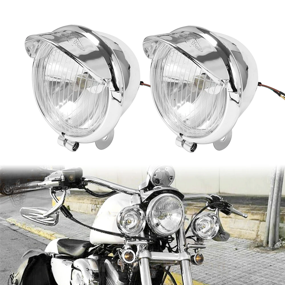 Motorcycle Front Auxiliary Light Black GN 125 Side Light Accessories External Headlight CM 125 Side Light