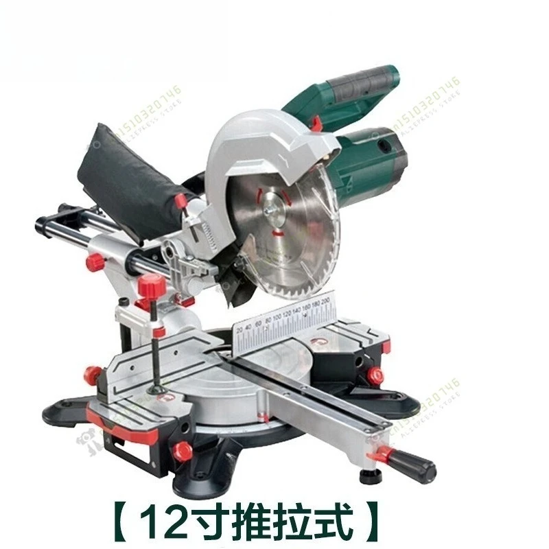

KGS305M Aluminum Cutting Machine 12 Inch Push Pull Type 45 Degree Angle Cutter Woodworking Alloy Cutting Saw