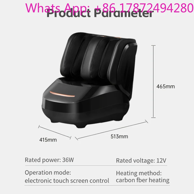 Electric Foot Massager Roller Heating Kneading Air Compression Leg Calf Massage Machine for Fatigue Relief