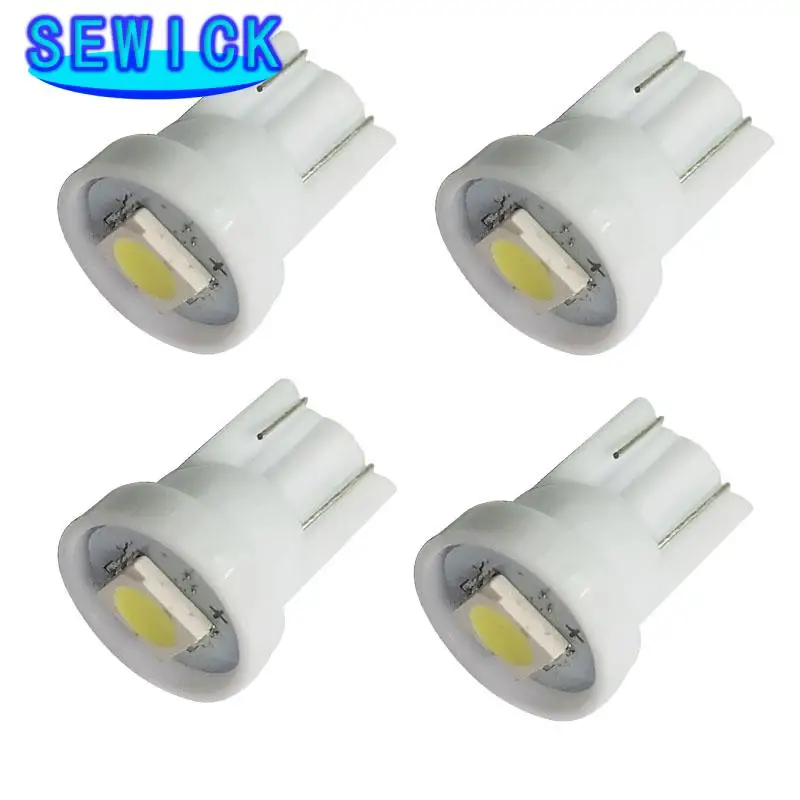 

500Pcs Led Lamps T10 W5w Clearance Light 194 12v 5050 1SMD 1w 6000k Auto Interior Reading Bulb For CAR