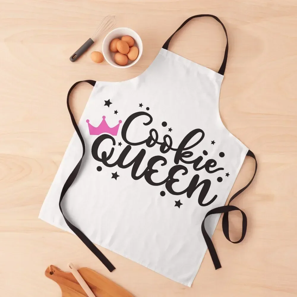 Cookie Queen Cupcake Baker Apron christmas 2025 Barber Apron