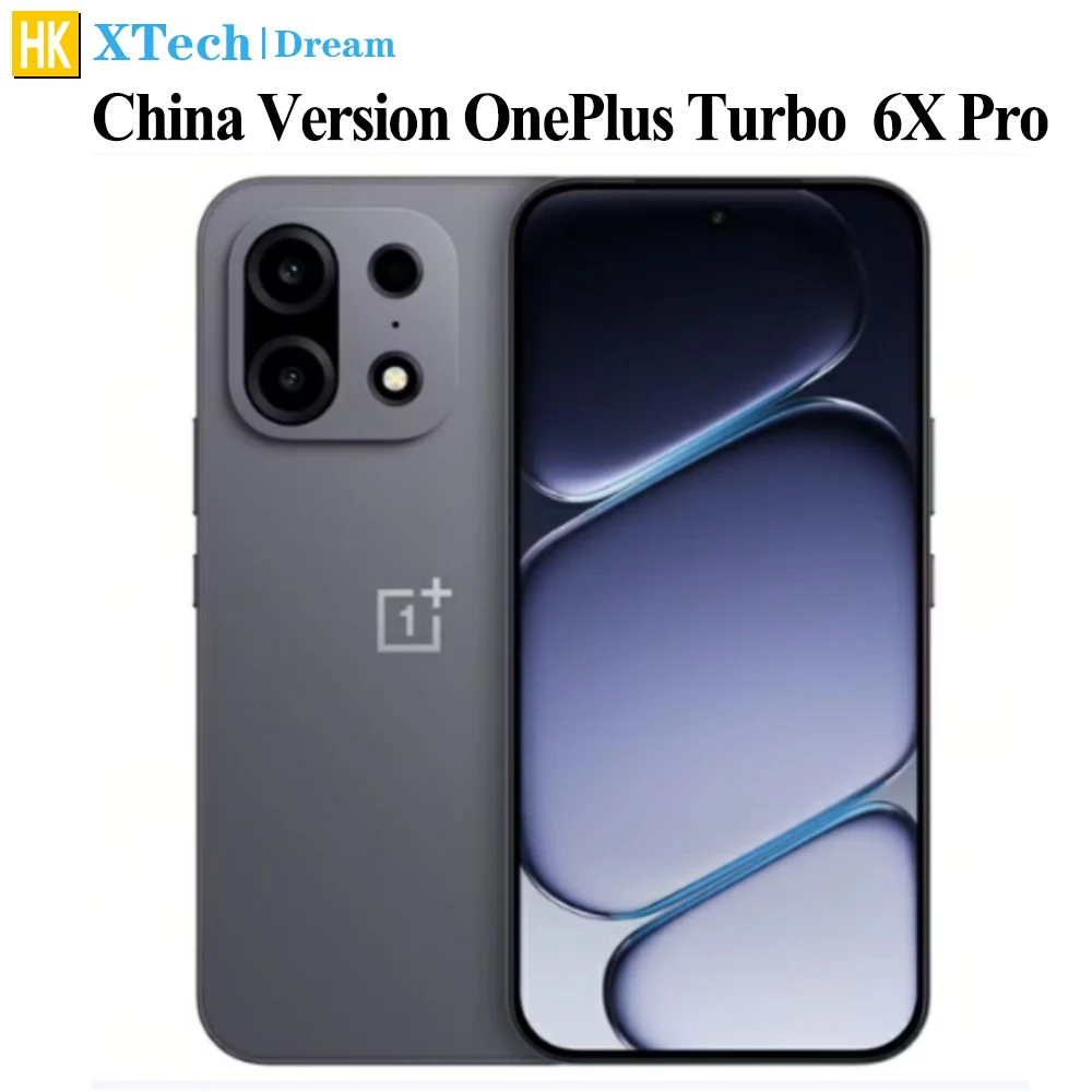 OnePlus Turbo 6X Pro Original Region Network Unlocked Dimensity 7400 SUPER 6.78 Inch AMOLED 8000mAh 80W Supercharge 50MP OIS
