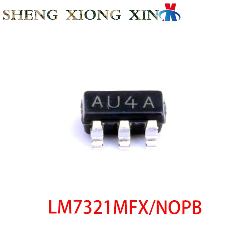 

10 шт/лот 100% абсолютно новый LM7321MFX/NOPB SOT-23-5 операционный усилитель LM7321 AU4A интегральная схема