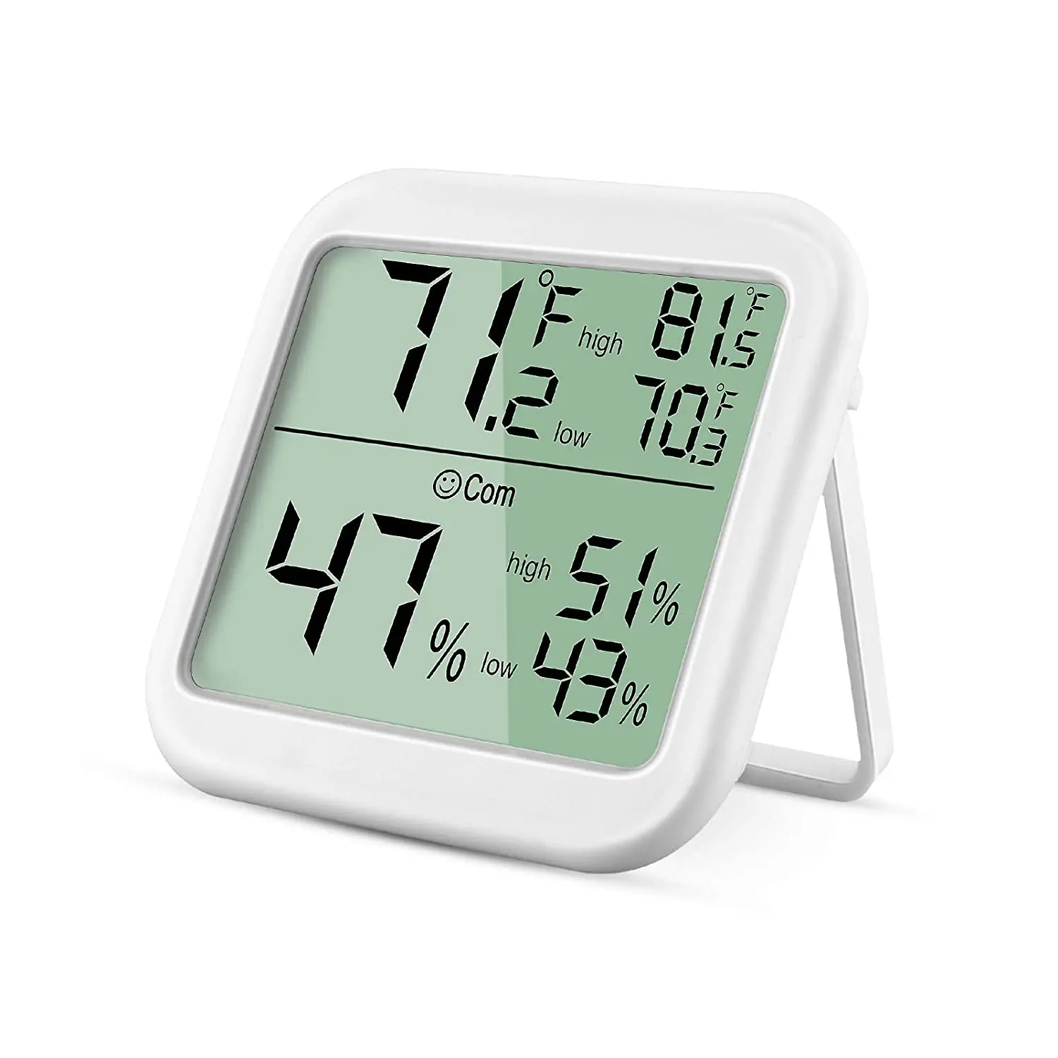 

Hygrometer Indoor Max Digital Humidity Monitor Thermometer & Humidity Gauge with Ultra-Large Screen, Accurate Sensor