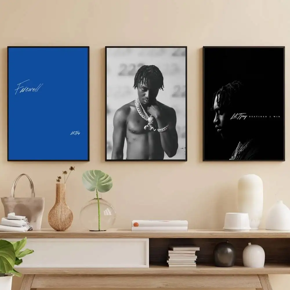 ملصق وداع ليل T-Tjay فني ذاتي اللصق مقاوم للماء ملصق ورقي للمقهى وغرفة البار