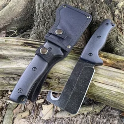2026 new EDC High Hardness Integrated 5Cr15Mov Steel Fixed Blade Knife Outdoor Camping Jungle Knife