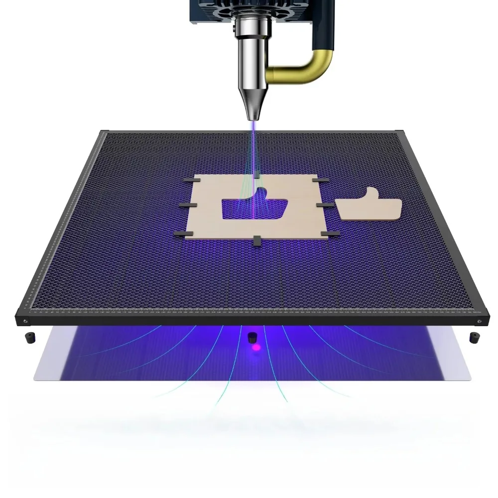 H3 800*800mm Working Table Bed  Engraving Machine Honeycomb Panel for Fiber CO2 Diode Engraver Cutting Accessories